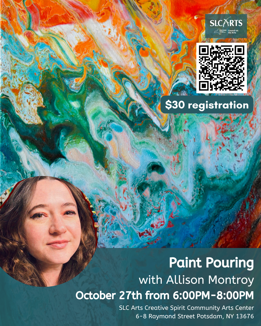 Paint Pouring with Allison Montroy