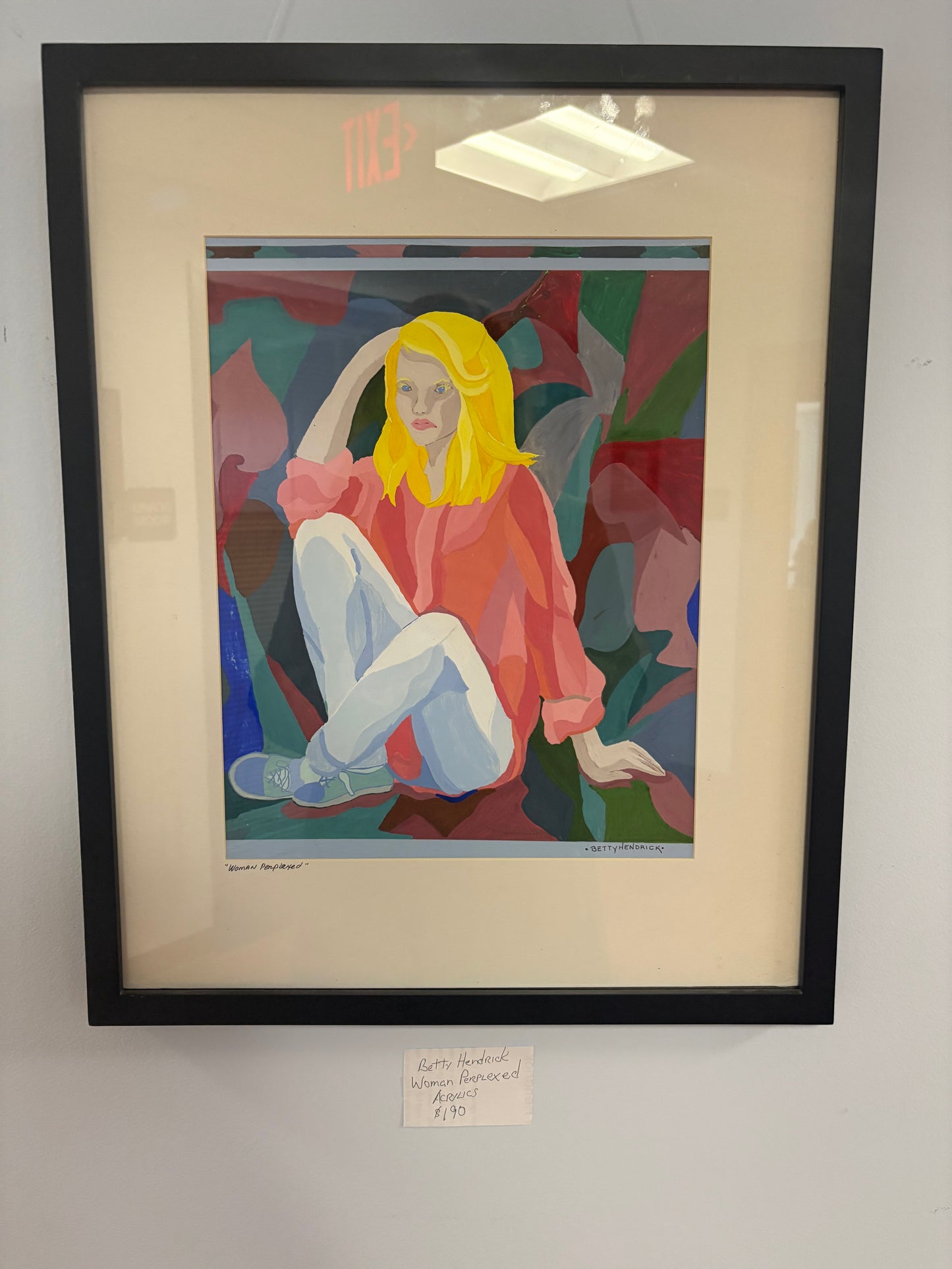 Betty Hendrick - Woman Perplexed