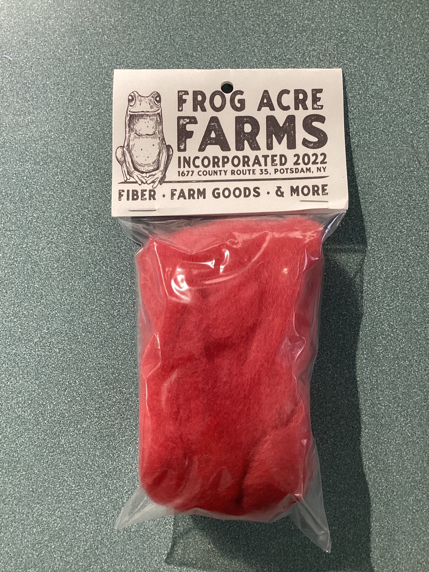 Frog Acre Farms Felted Wool