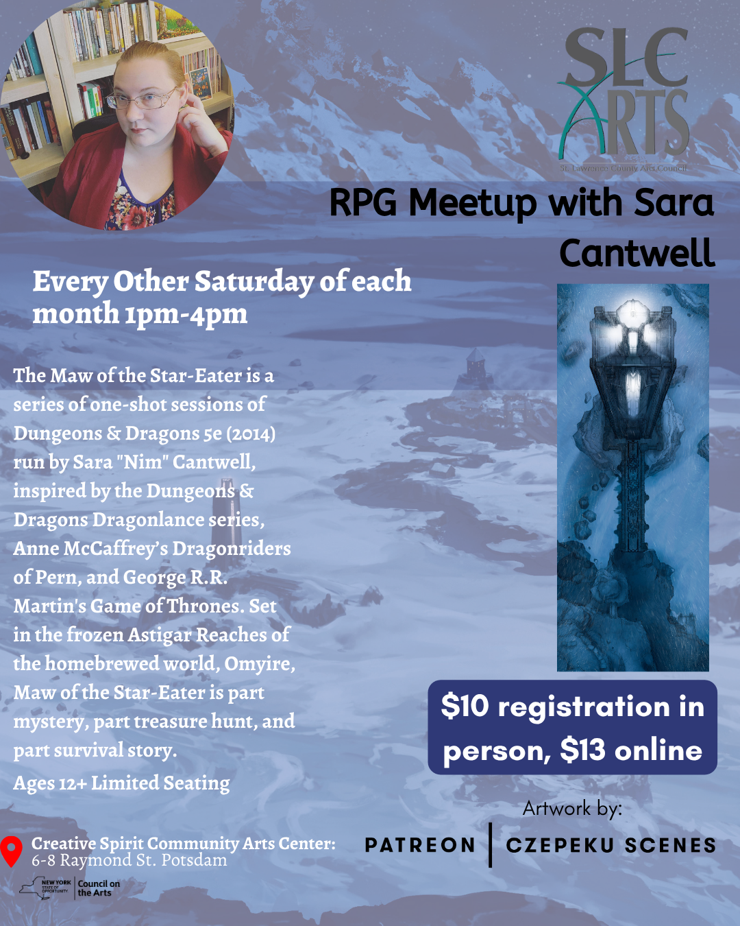 RPG Meetup with Sara Cantwell