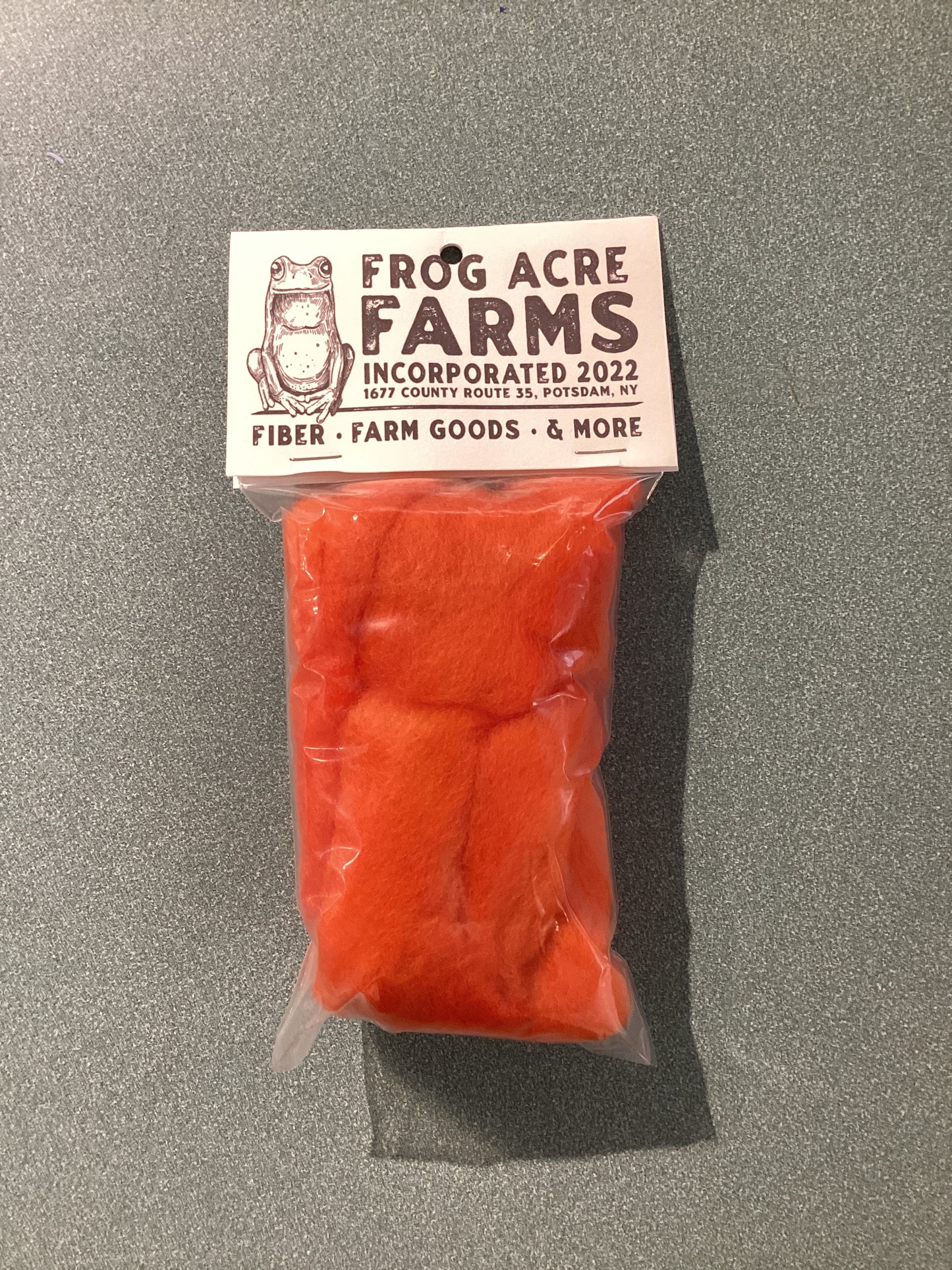 Frog Acre Farms Felted Wool