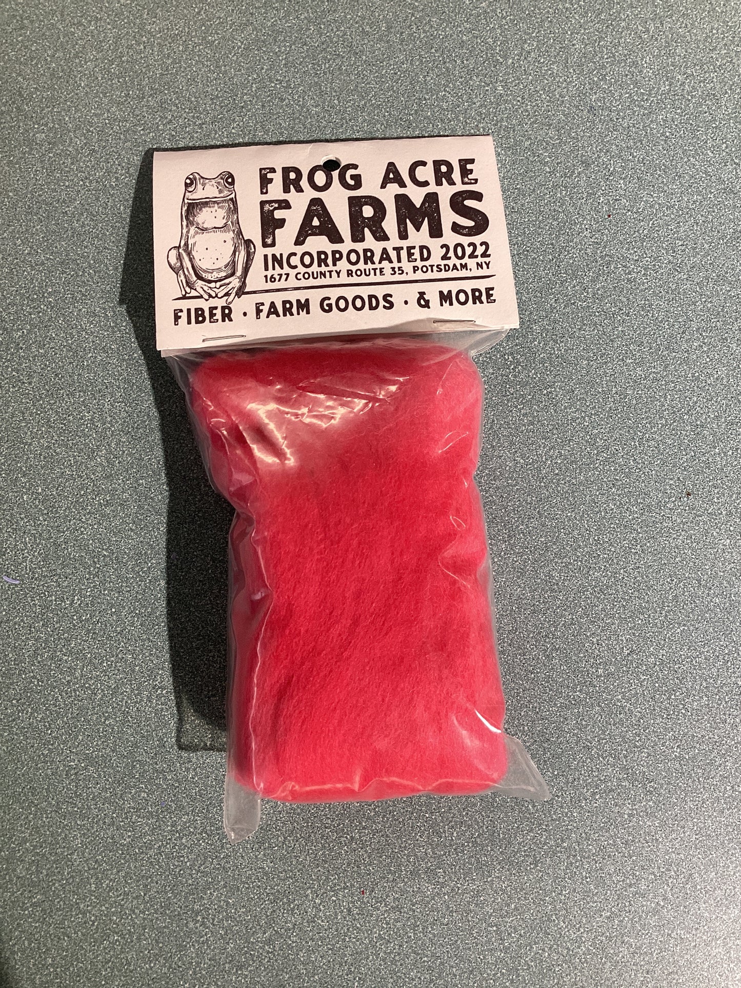 Frog Acre Farms Felted Wool
