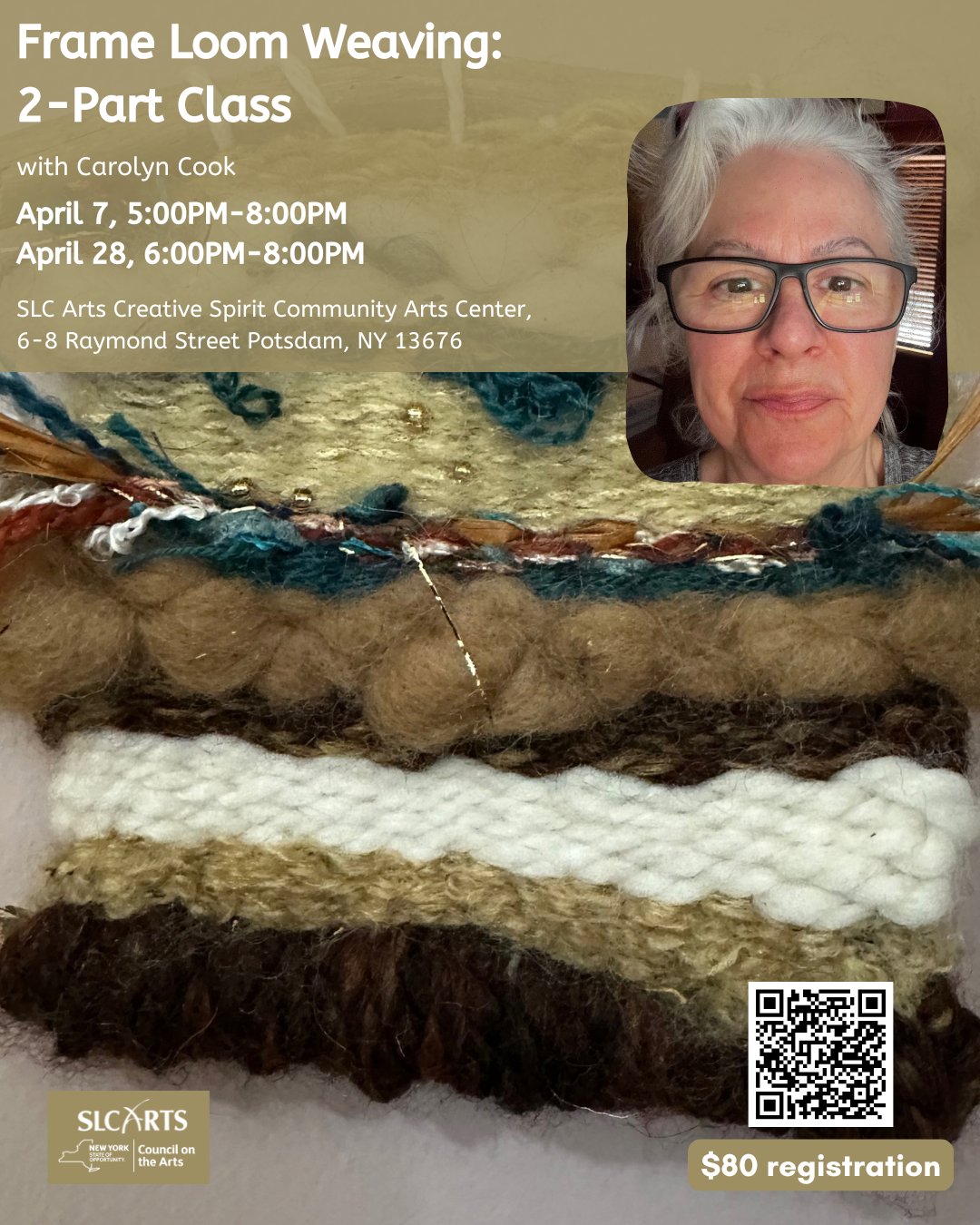Frame Loom Weaving: A 2-Part Class with Carolyn Cook