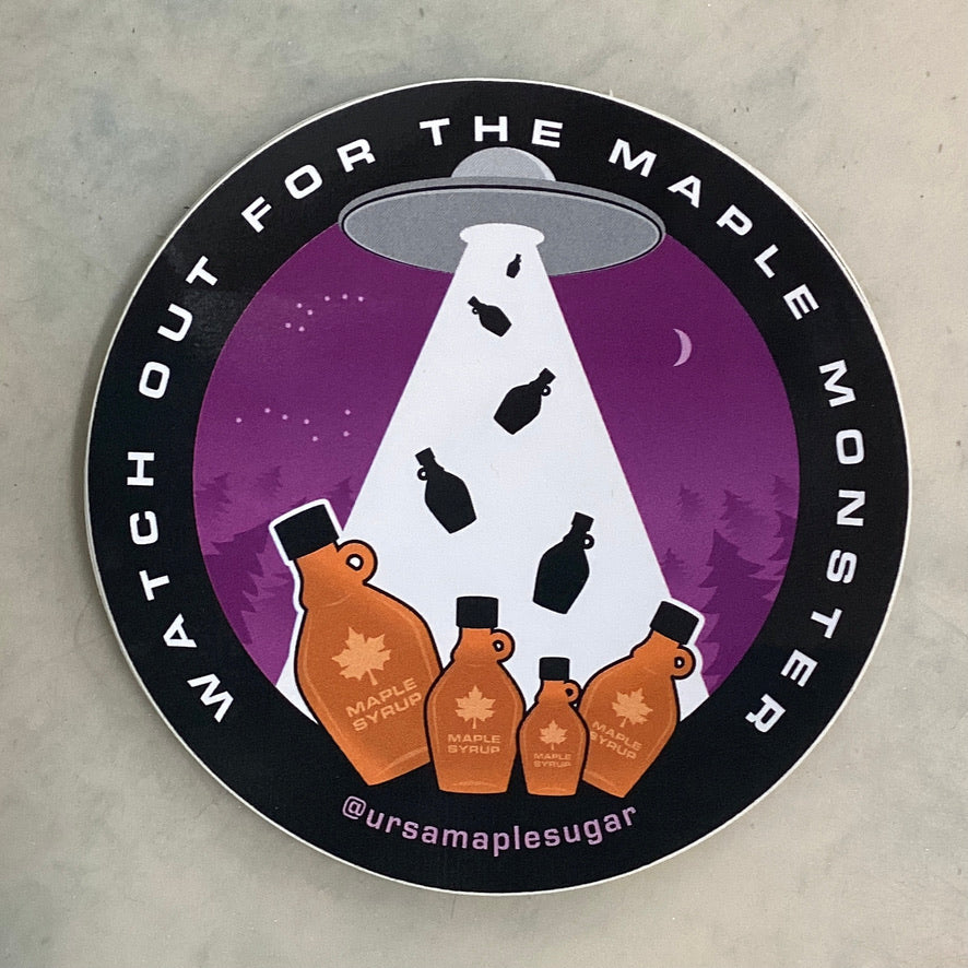 Ursa Maple Sugar Stickers