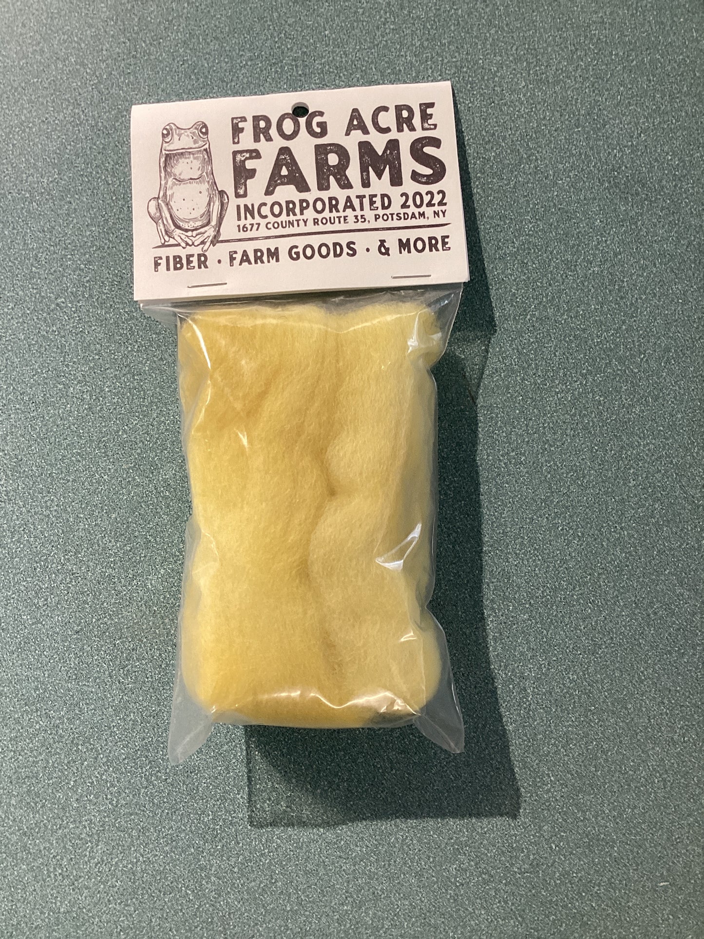 Frog Acre Farms Felted Wool