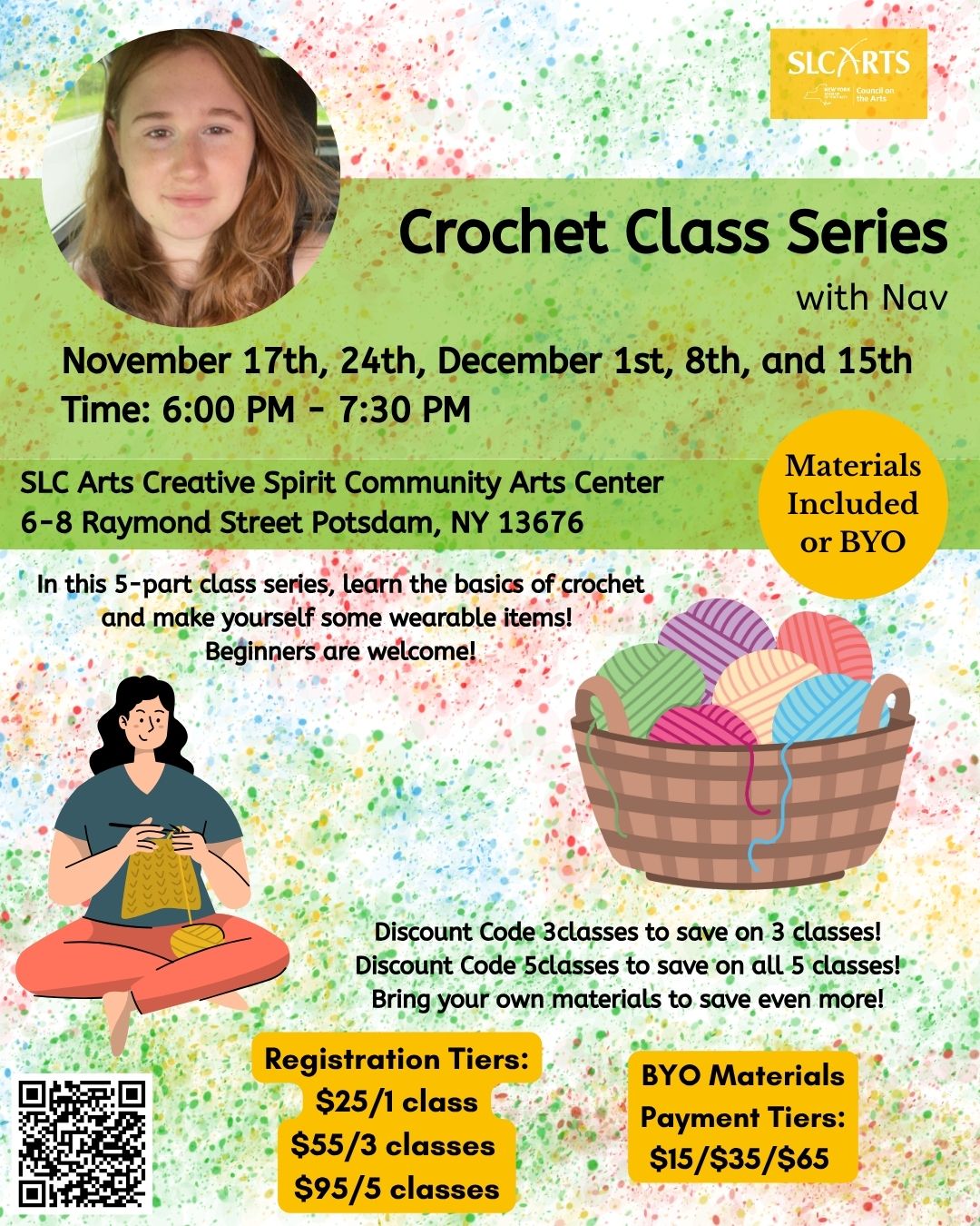 Crochet Class Series with Nav Atkinson