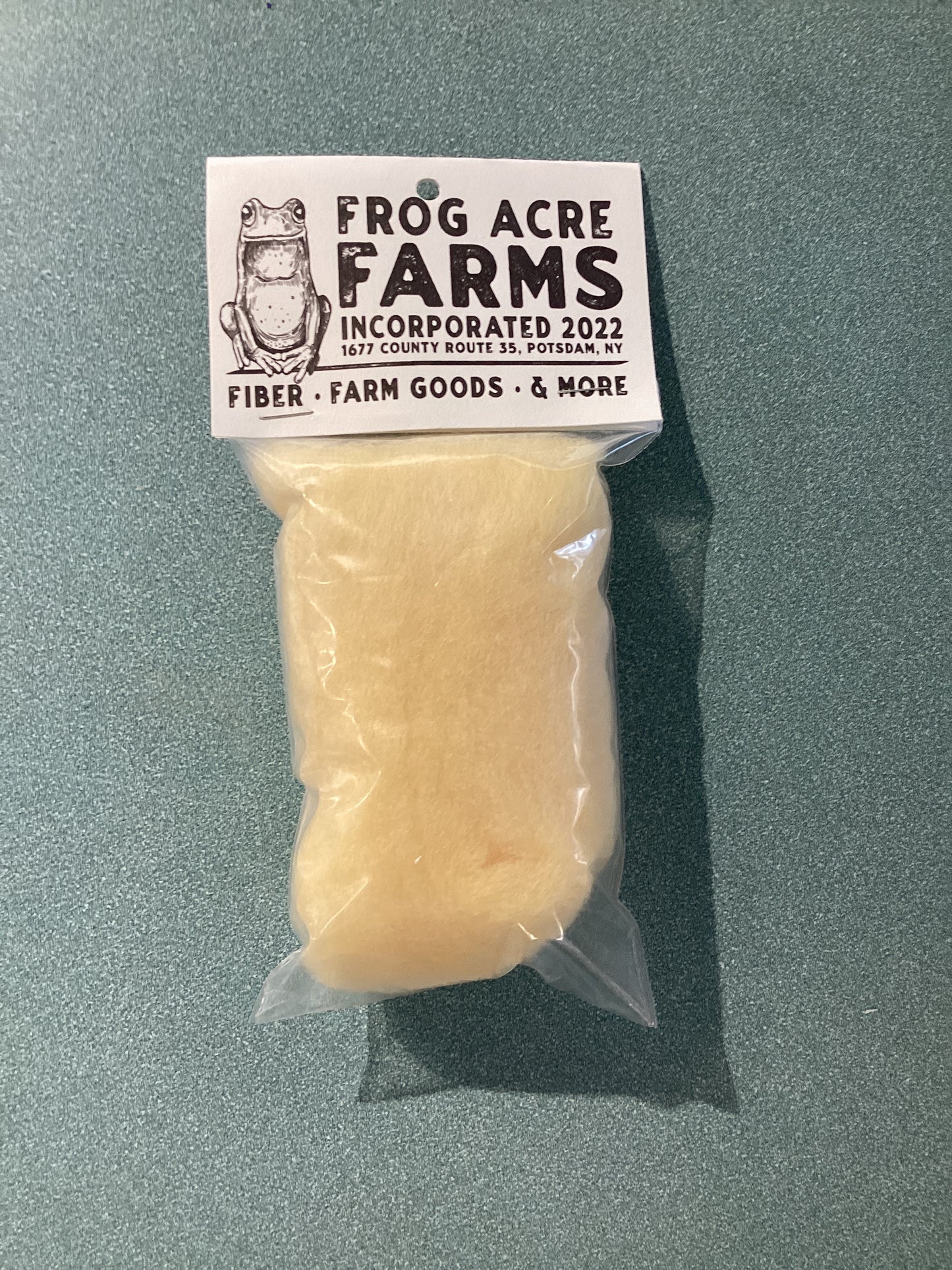 Frog Acre Farms Felted Wool