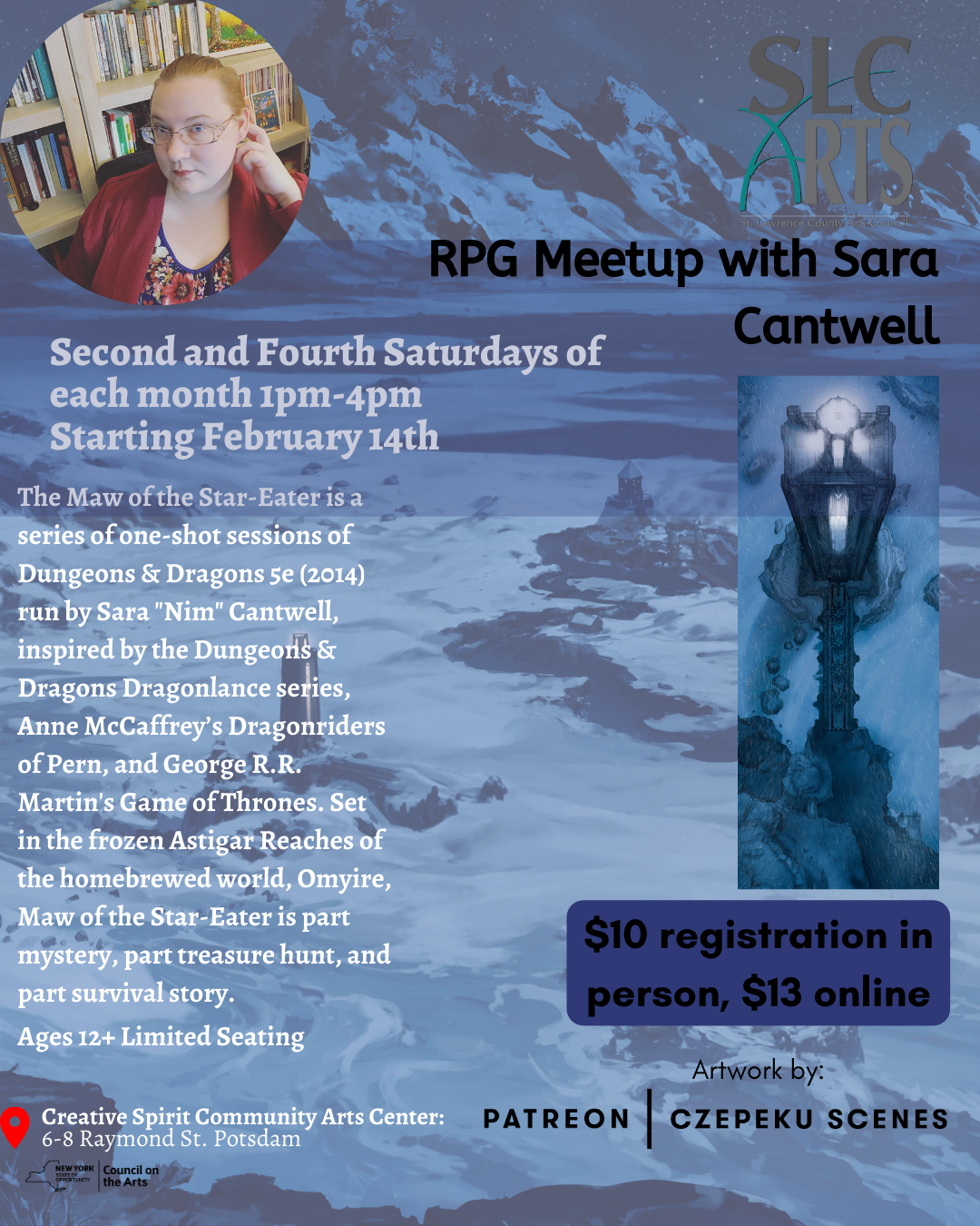 RPG Workshop with Sara Cantwell
