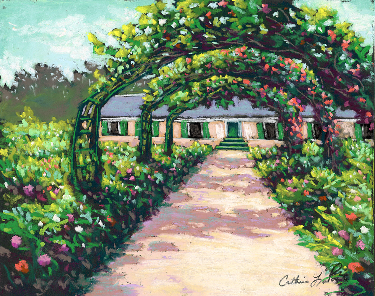 Catherine LaPointe-Vollmer- Gardens at Giverny