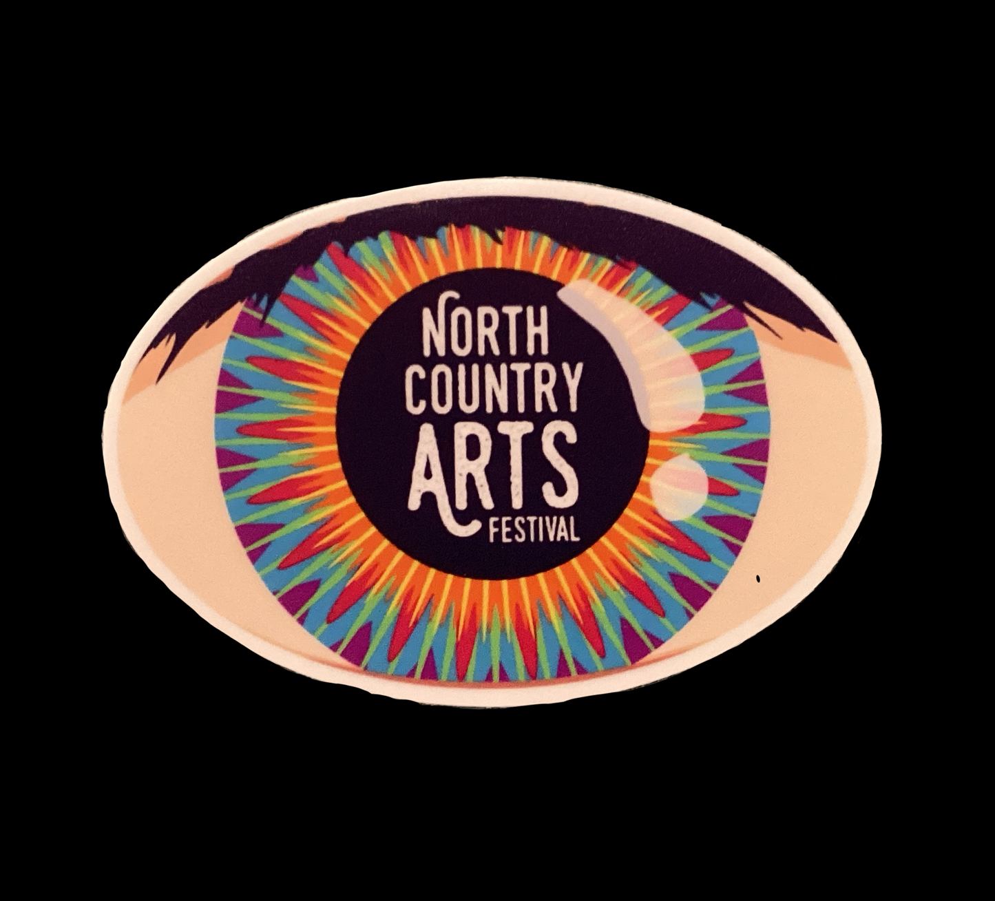 North Country Arts Festival Stickers