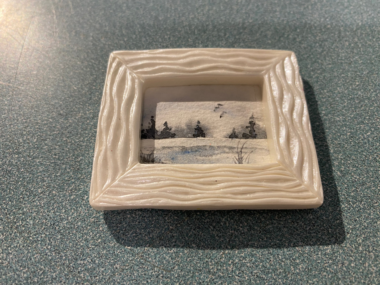 Mini Plein Air Paintings w/ Magnets