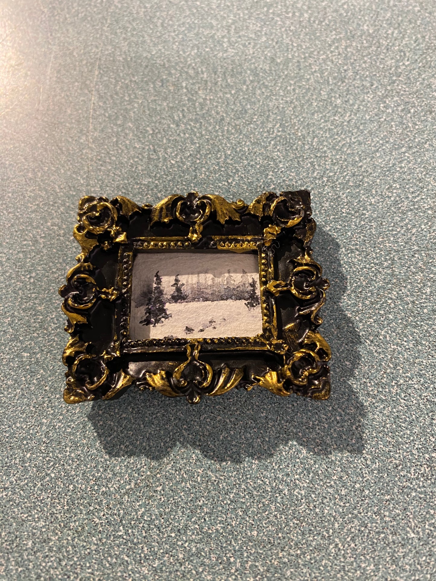 Mini Plein Air Paintings w/ Magnets