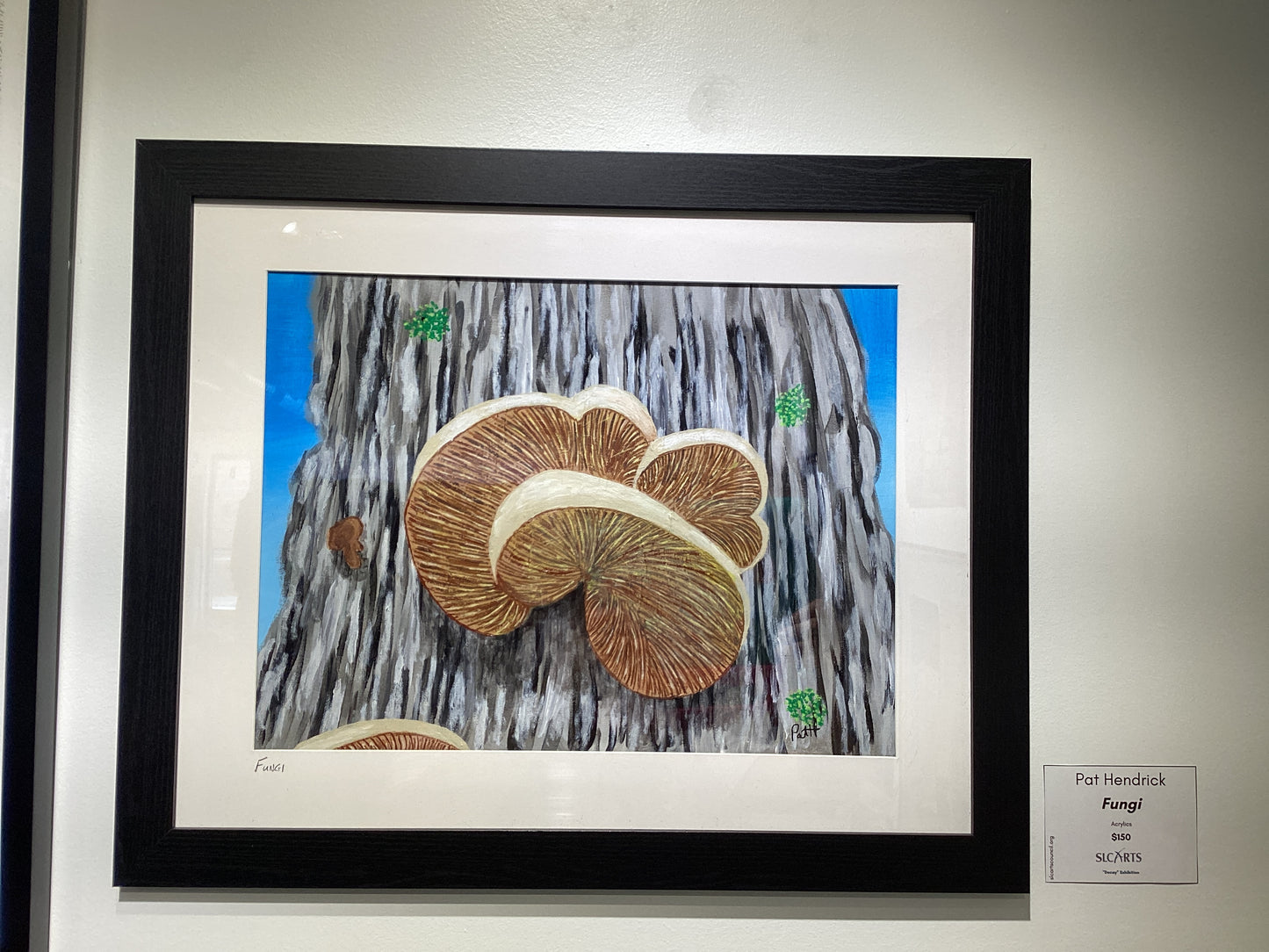 "Fungi" Acrylic Painting by Pat Hendrick
