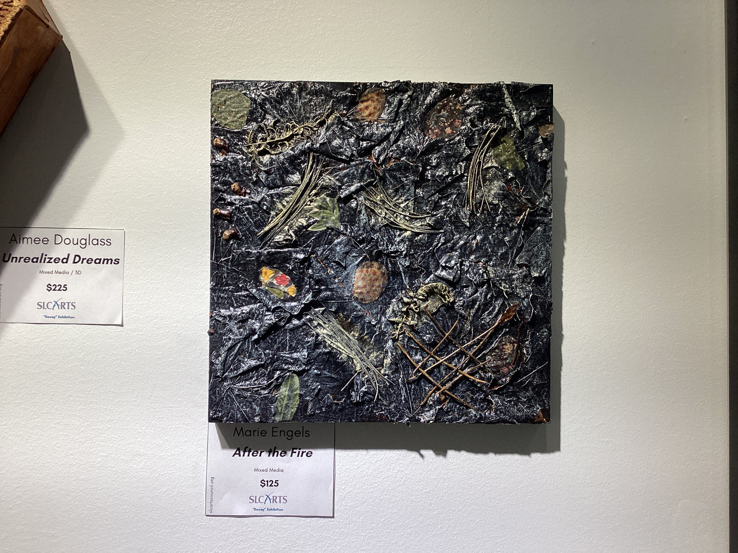 "After the Fire" Mixed Media Piece by Marie Engels