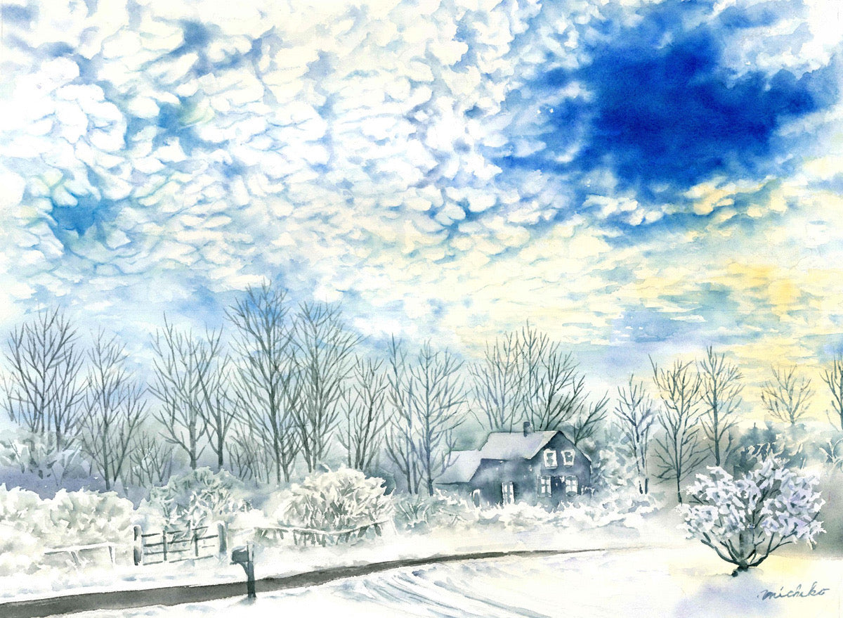 "After the Snowstorm" by Michiko Taylor