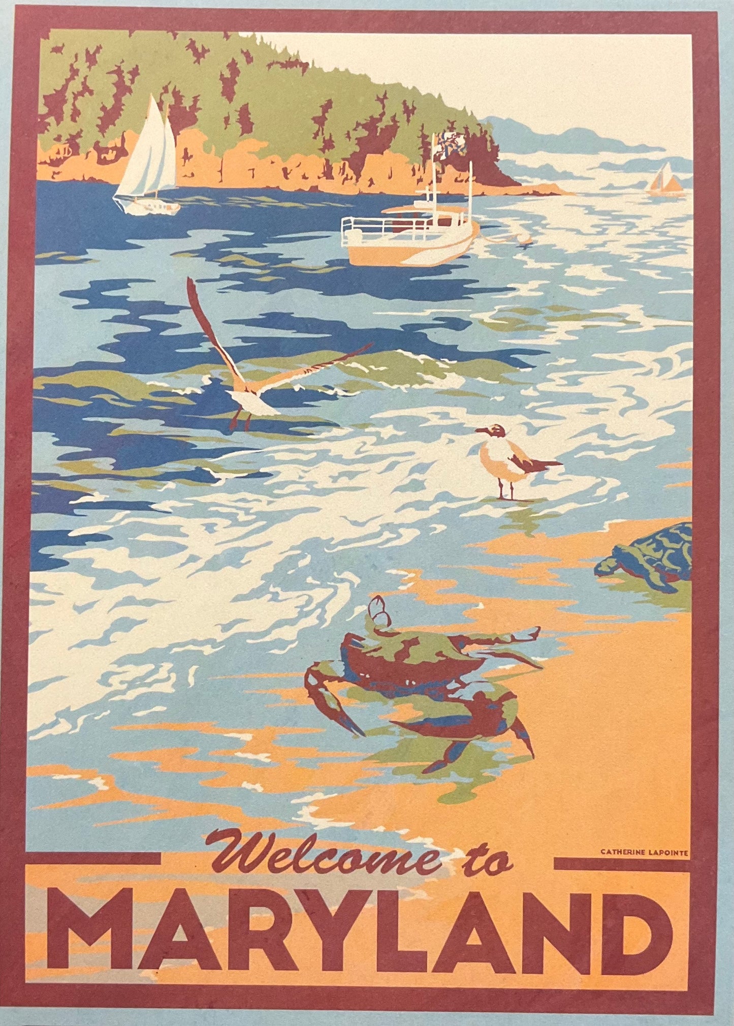 Places Postcards, Catherine LaPointe-Vollmer