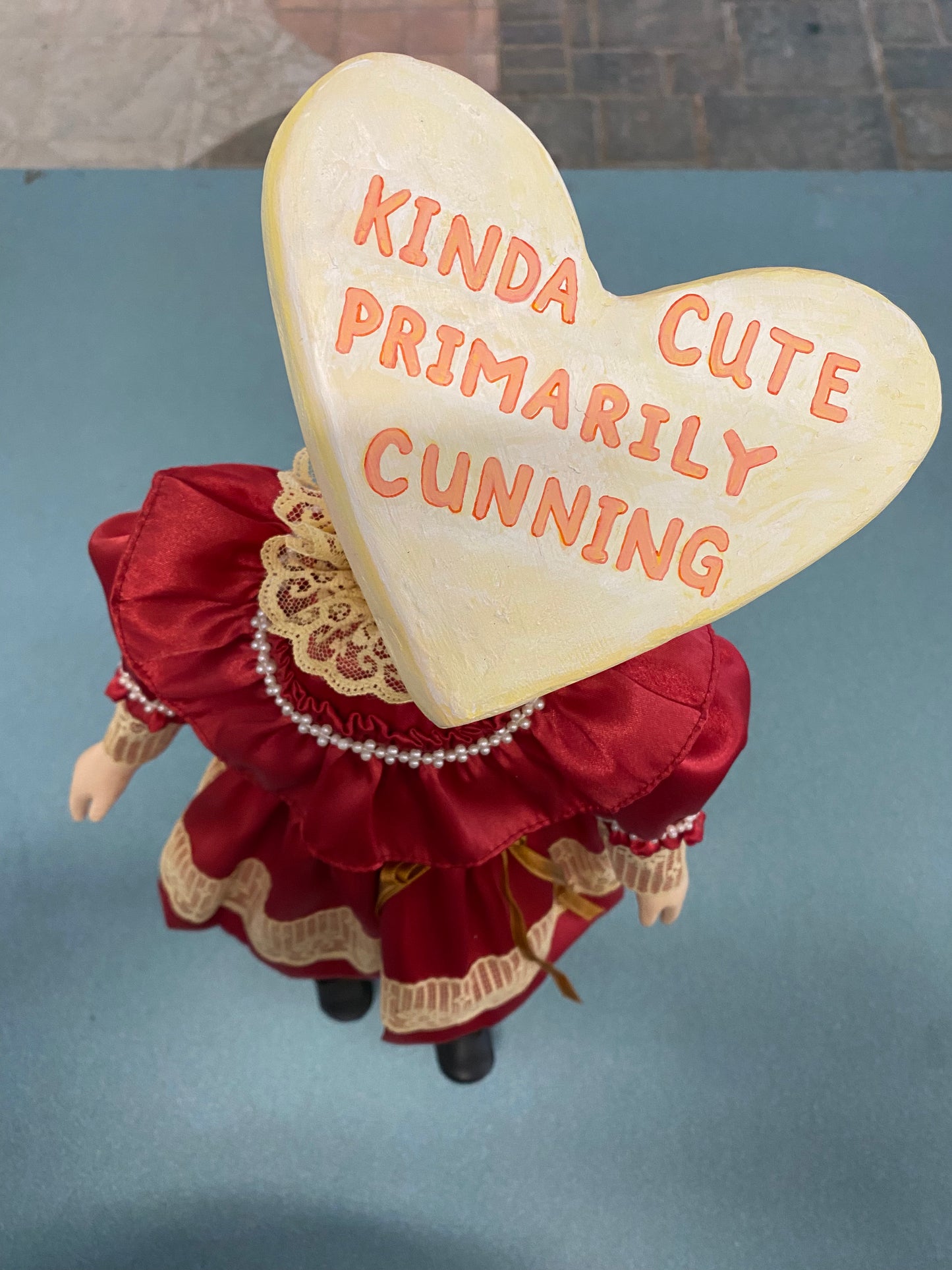 Conversation Heart Doll (Kinda Cute, Primarily Cunning)