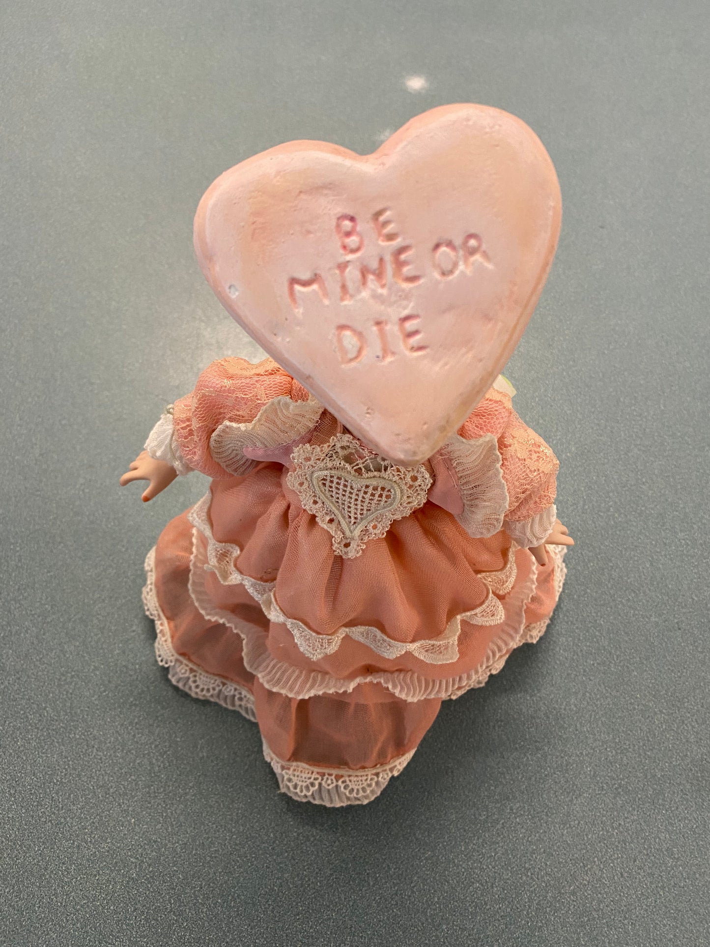 Conversation Heart Doll (Be Mine or Die)