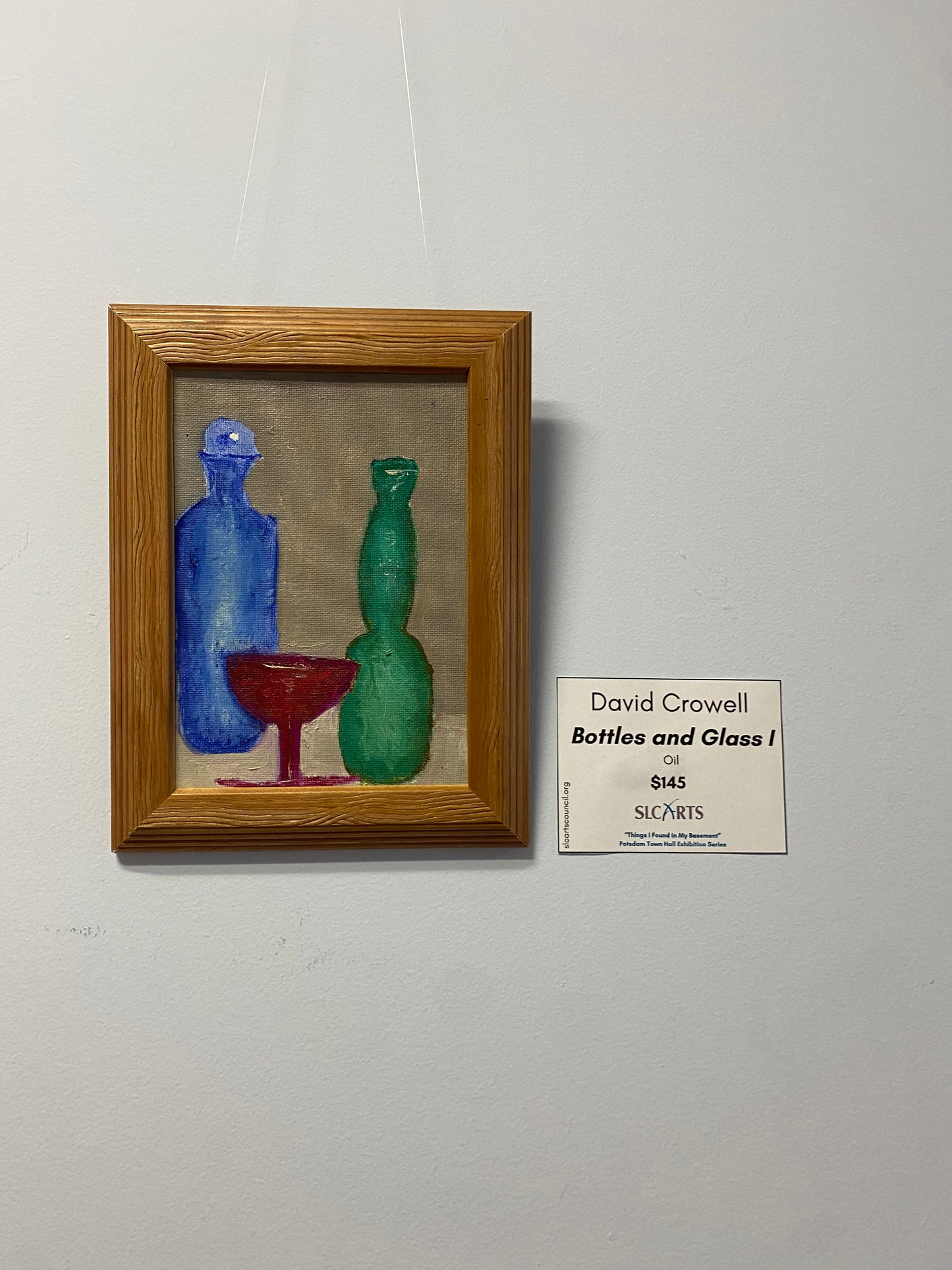David Crowell- Bottles and Glass I