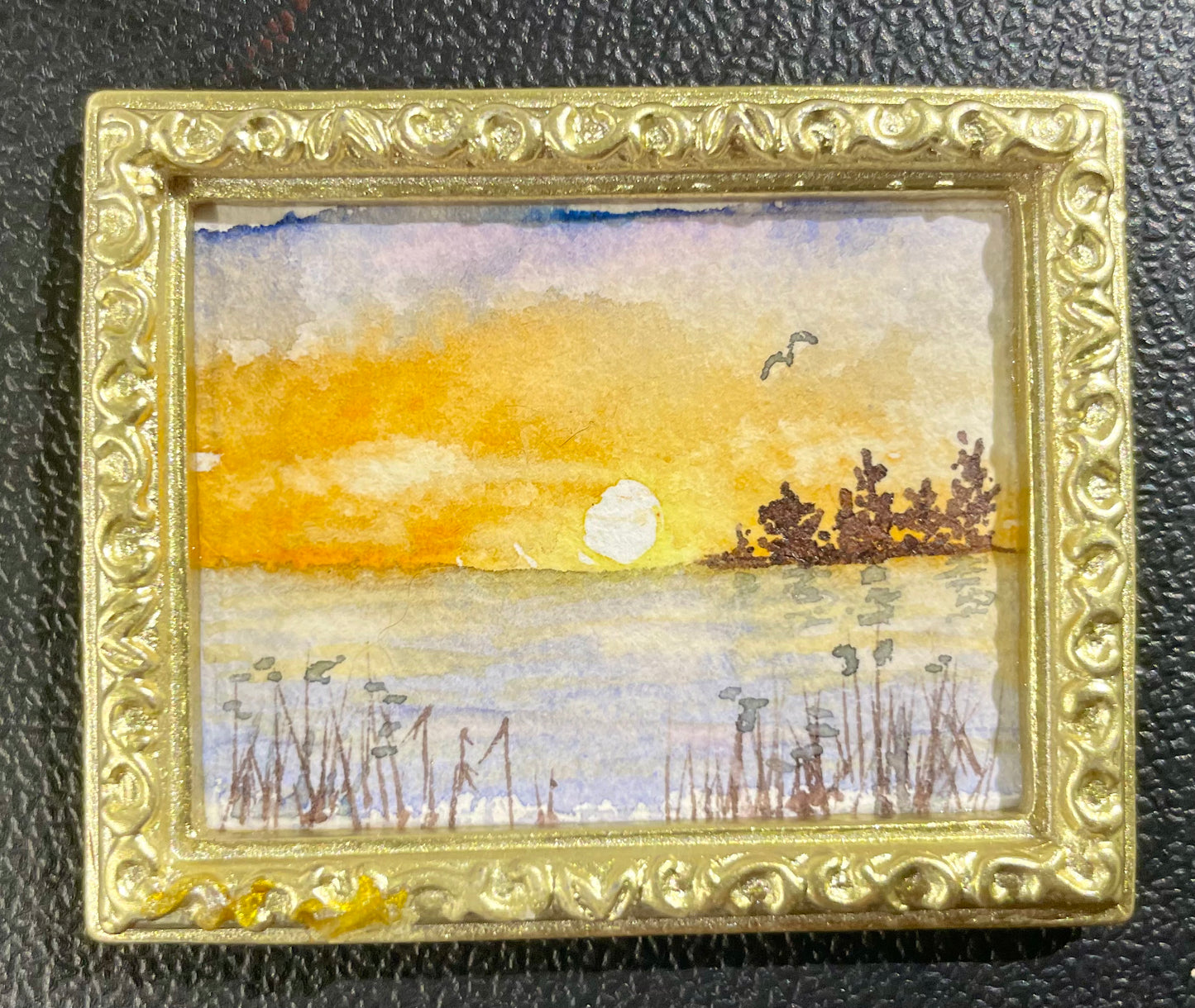 Mini Plein Air Paintings w/ Magnets