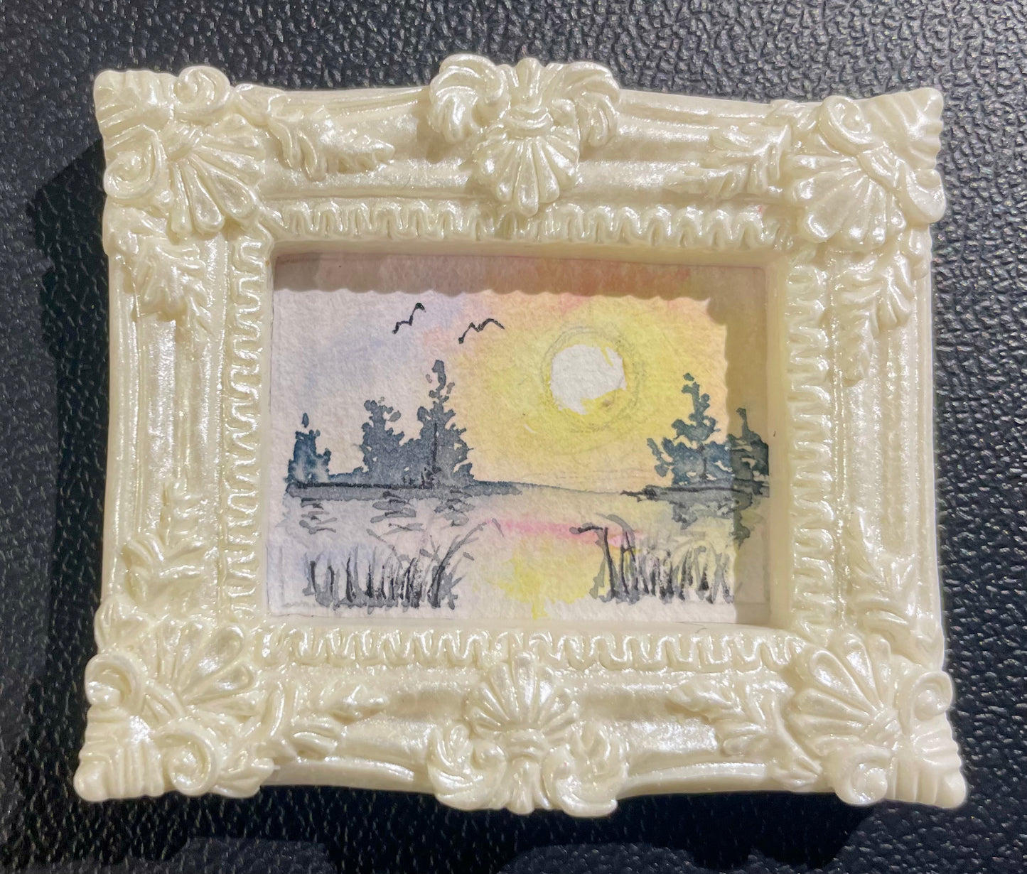 Mini Plein Air Paintings w/ Magnets