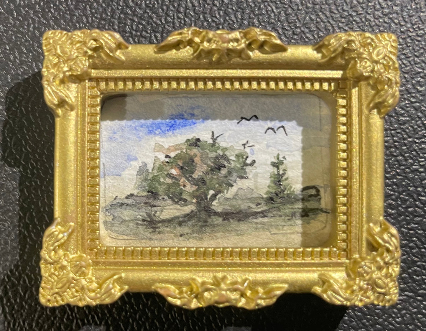 Mini Plein Air Paintings w/ Magnets