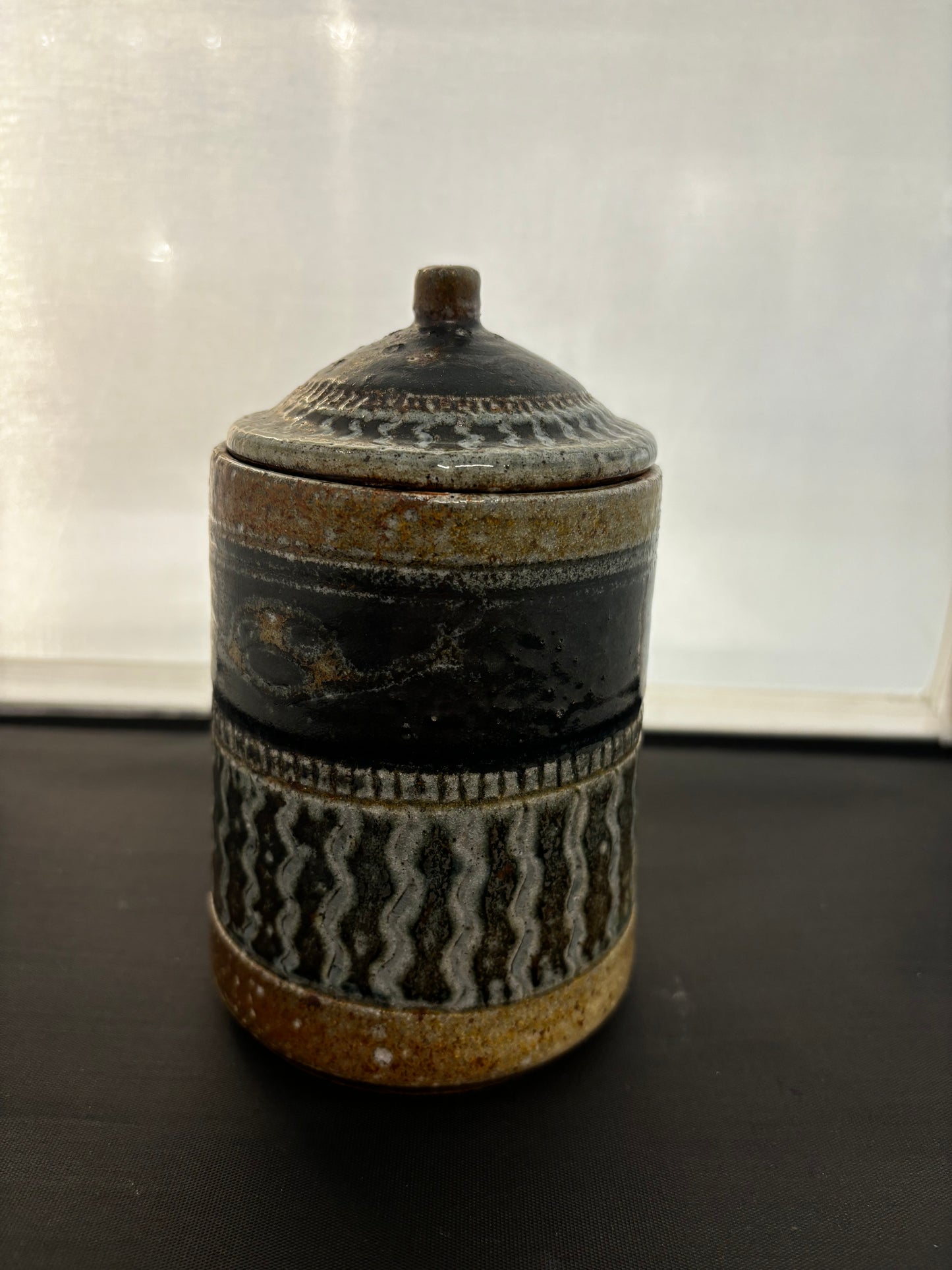 Covered jar - Ray Aldridge