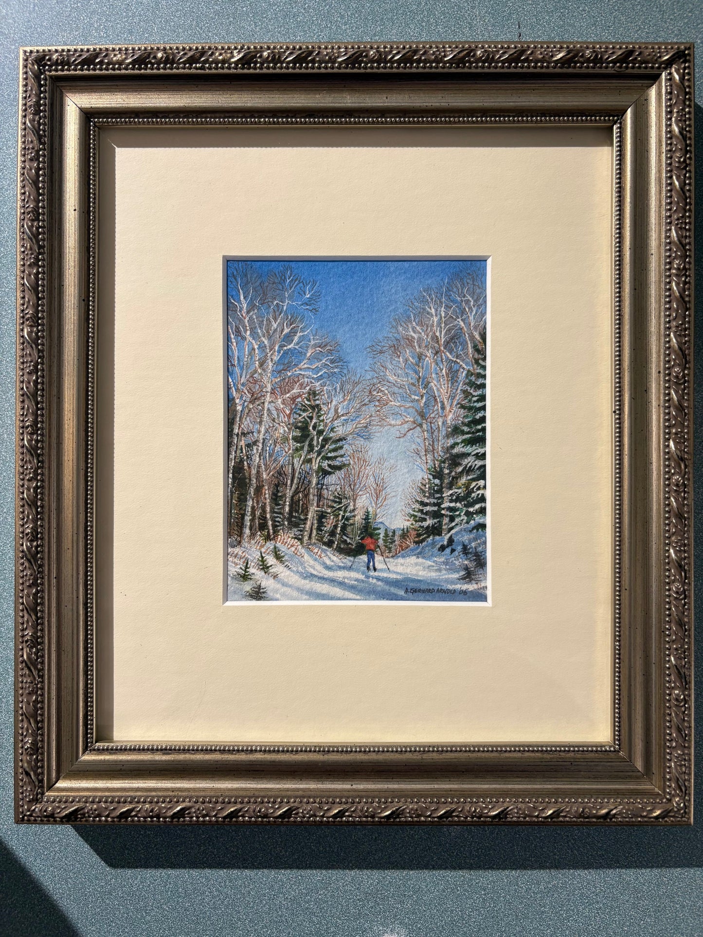 Through the Birches - Anna Gerhard-Arnold