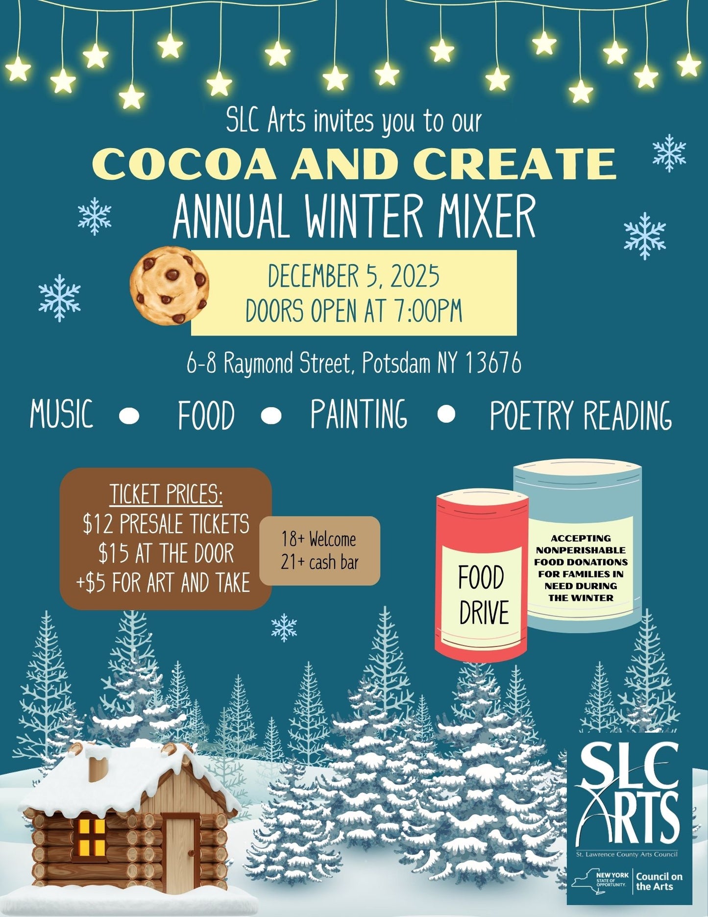 SLC Arts 3rd Annual Winter Mixer