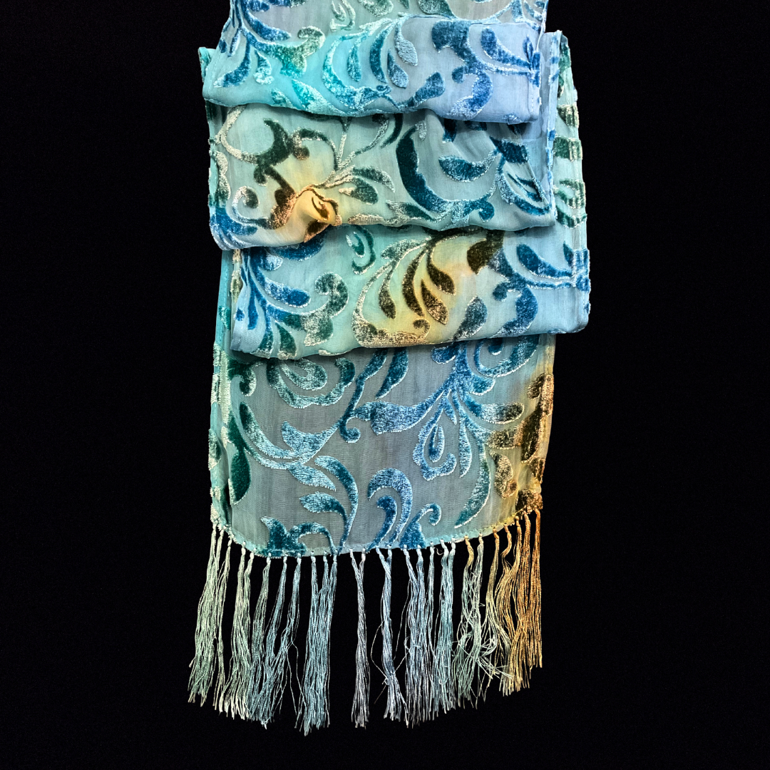 Hand Dyed Scarves