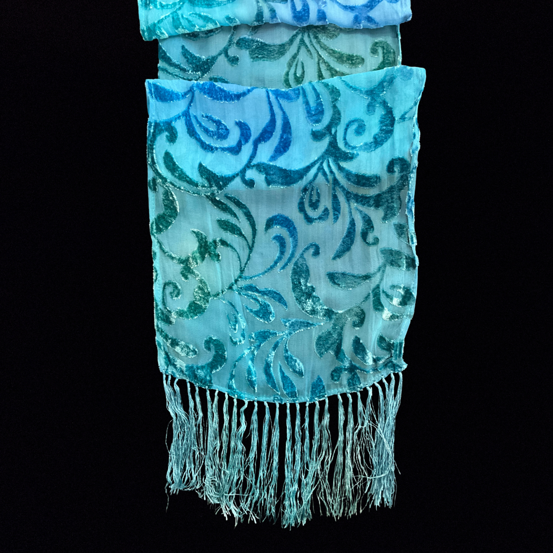 Hand Dyed Scarves