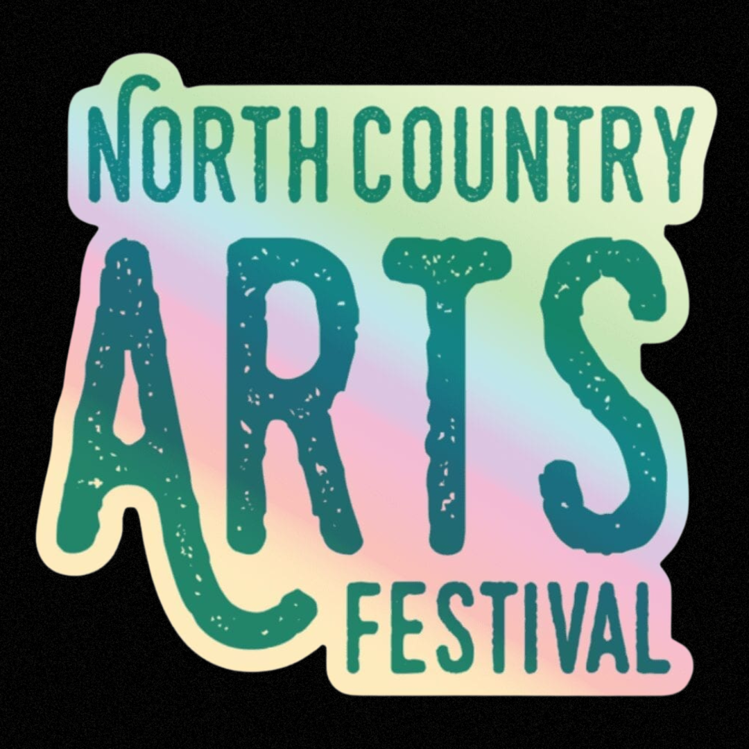North Country Arts Festival Stickers