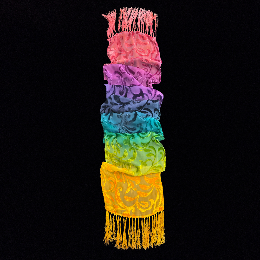 Hand Dyed Scarves