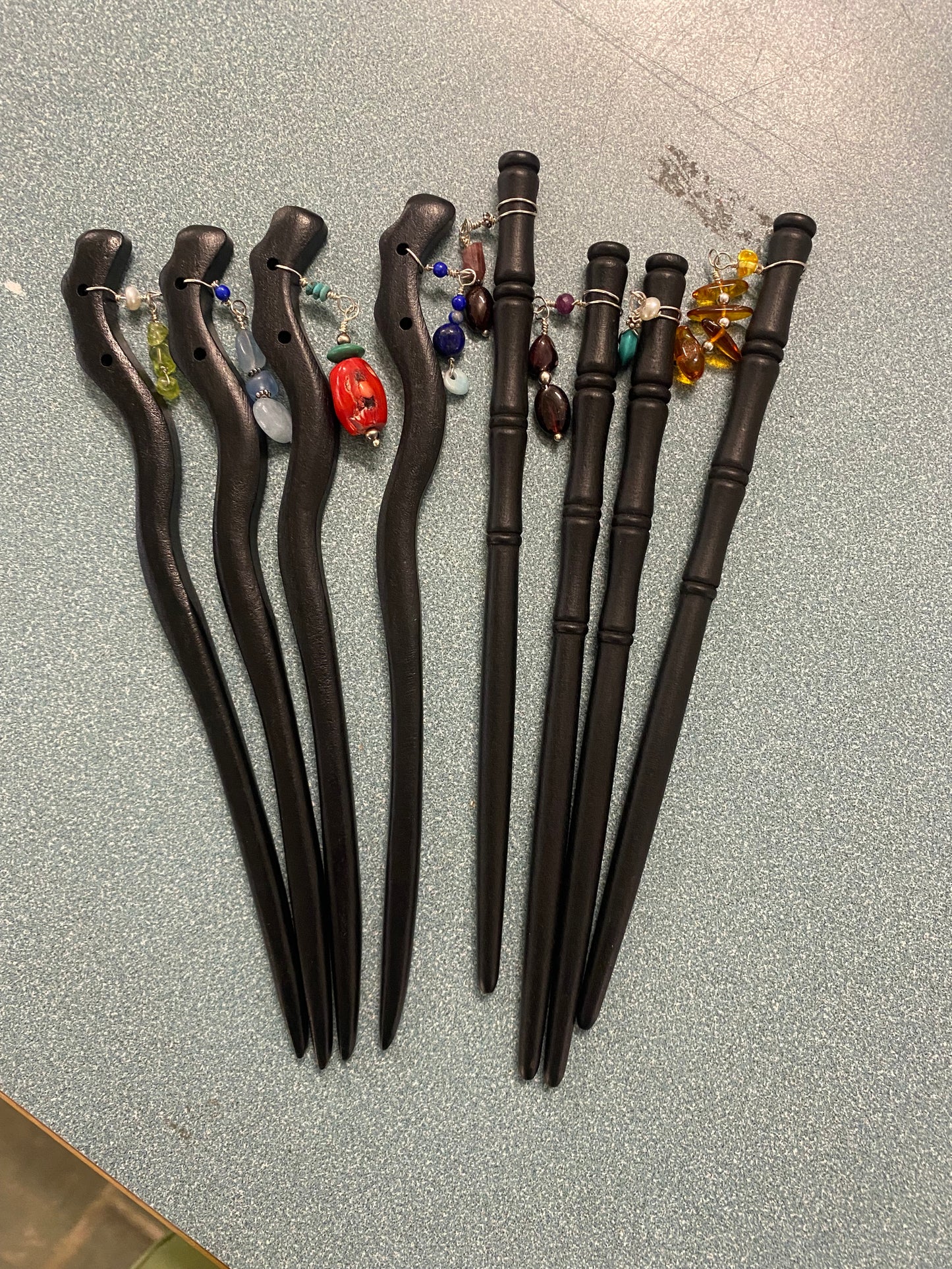 Hair Sticks by Virginia Burnett