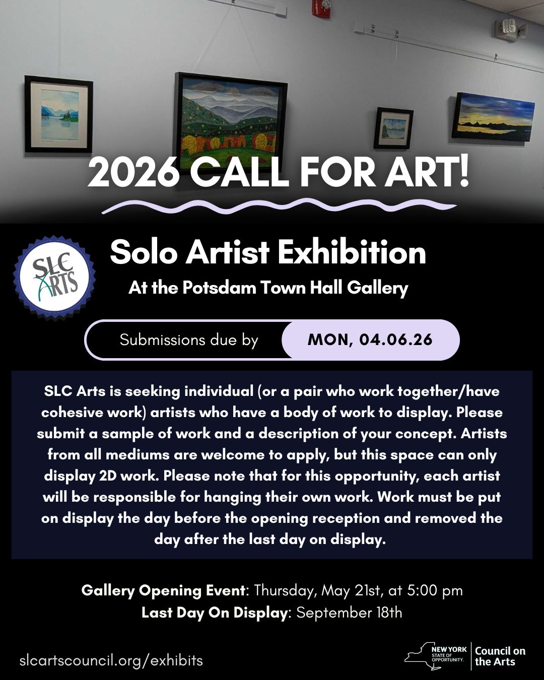 Exhibition Gallery Fees