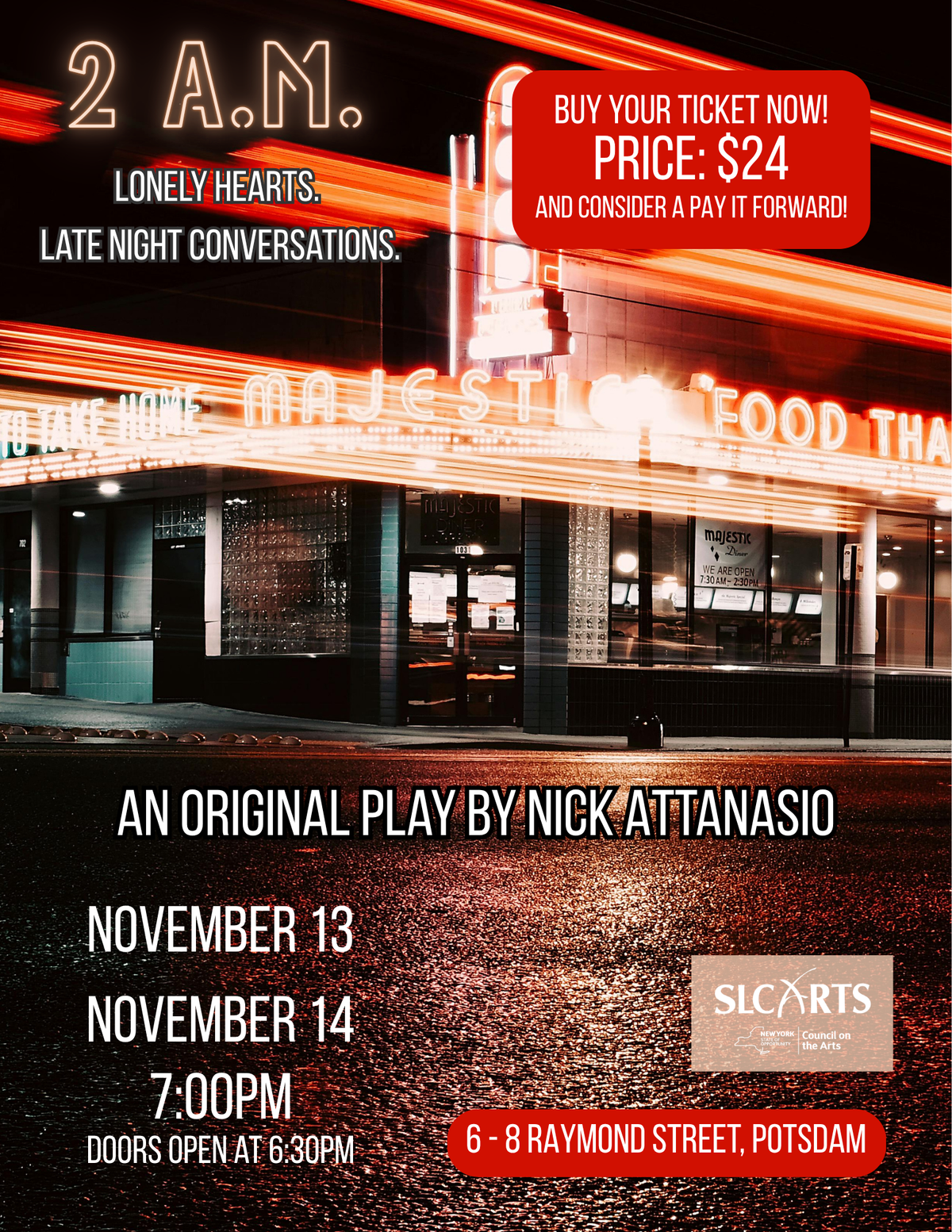 2AM: An Original Play by Nick Attanasio