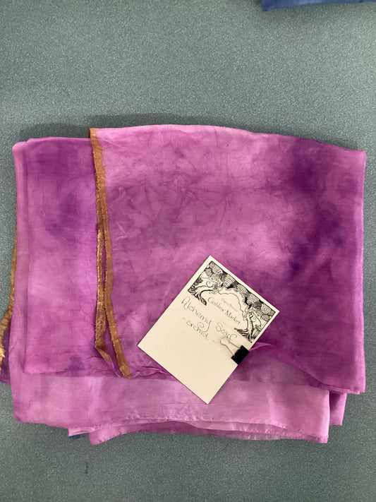 Alchemy Scarf- Orchid by Virginia Burnett