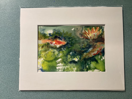 Koi in the Pond - David Crowell