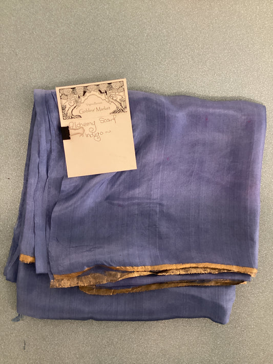 Alchemy Scarf- Indigo by Virginia Burnett