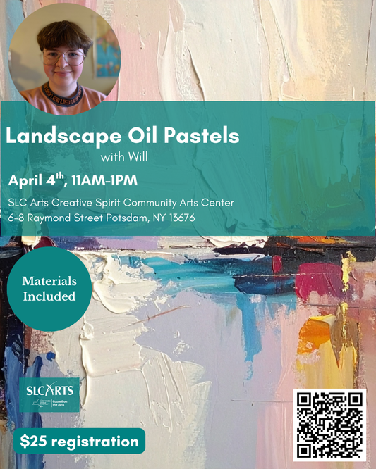 Landscape Oil Pastels with Will