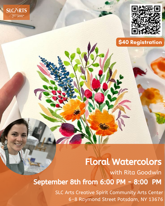Watercolor: Florals Workshop with Rita Goodwin