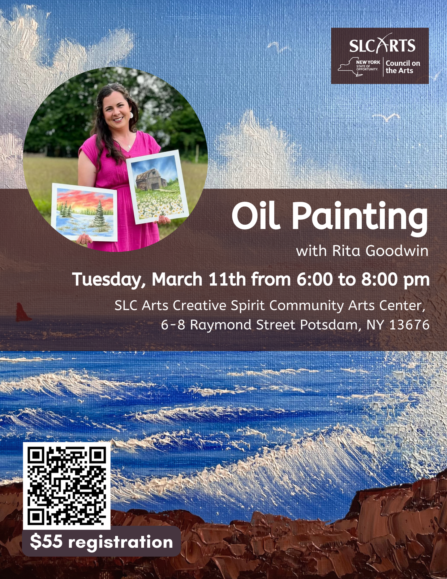 Oil Painting Class with Rita Goodwin March