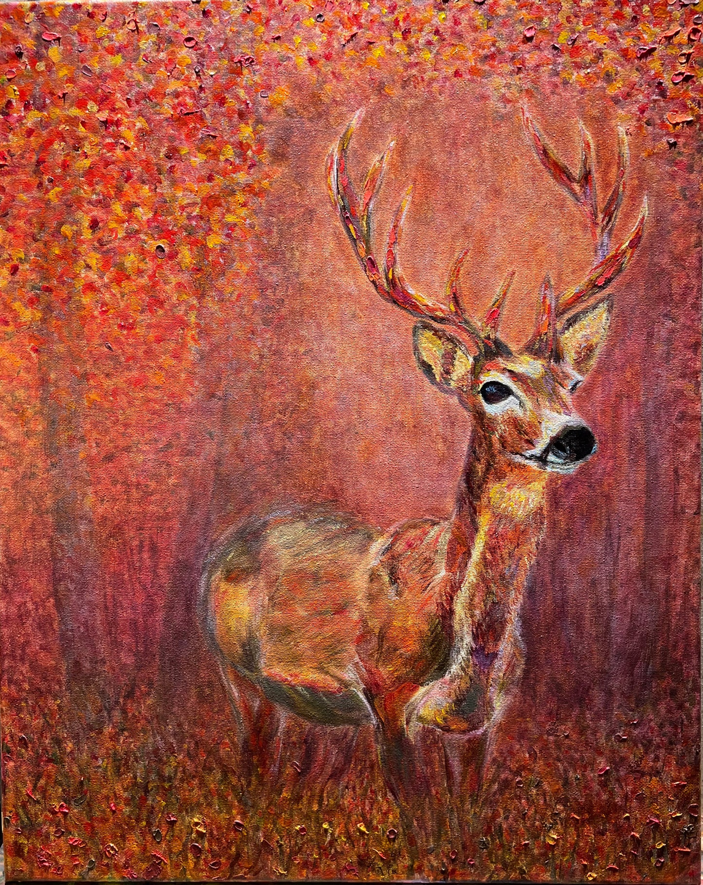 Laura Timmons - Peaking Deer