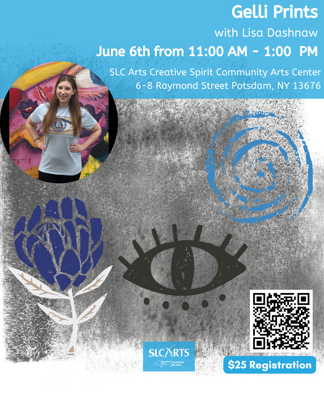 Gelli Prints with Lisa Dashnaw