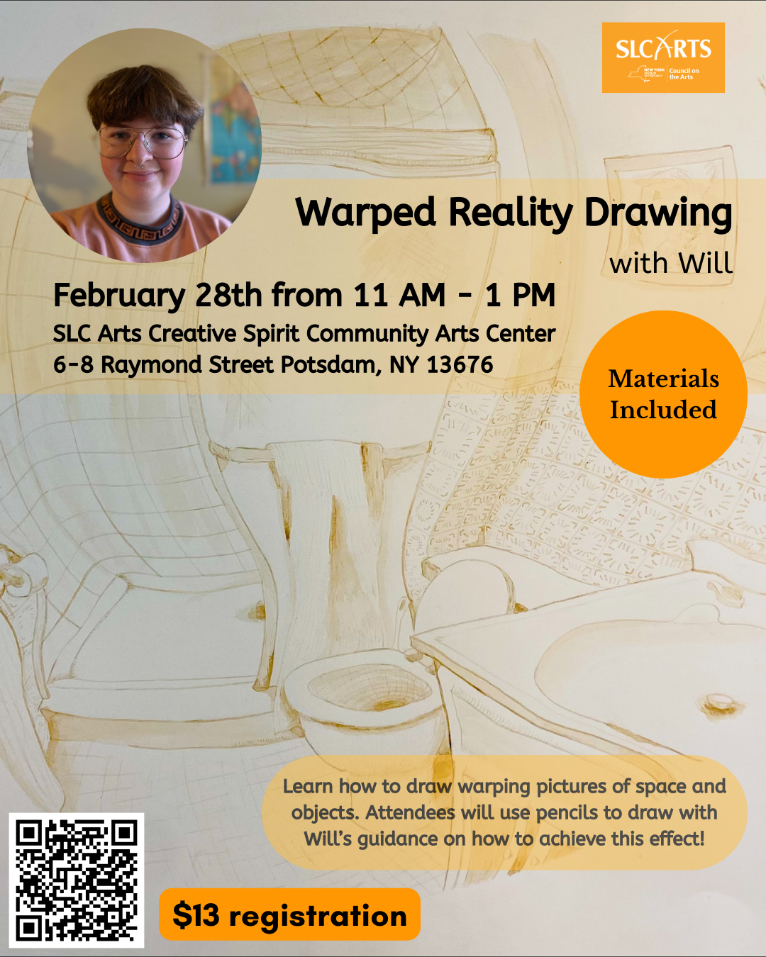 Warped Reality Drawings with Will Todd