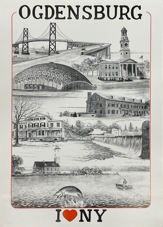 I ❤️ NY - Ogdensburg Poster