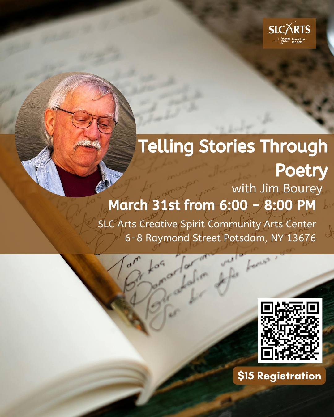 Telling Stories Through Poetry with Jim Bourey