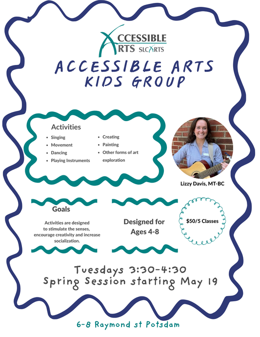 Accessible Arts Kids Program: Spring Session