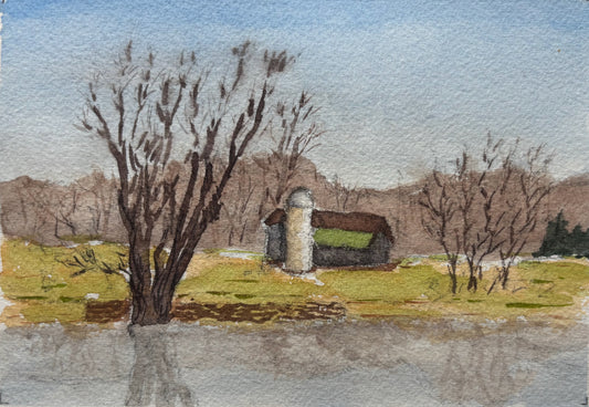 "Across the Oswegatchie" by David Crowell