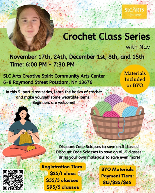 Crochet Class Series with Nav Atkinson
